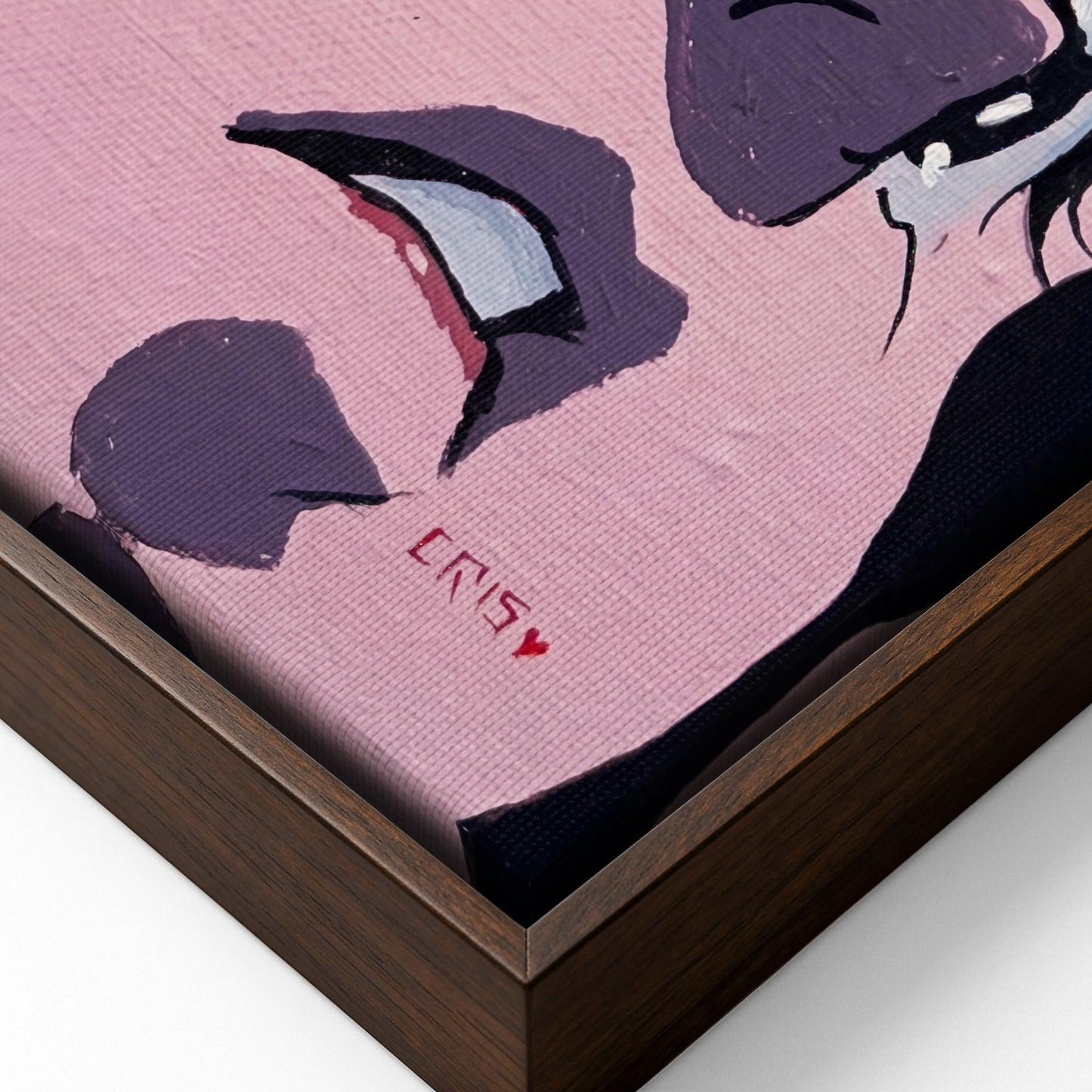 Glass Eyes canvas