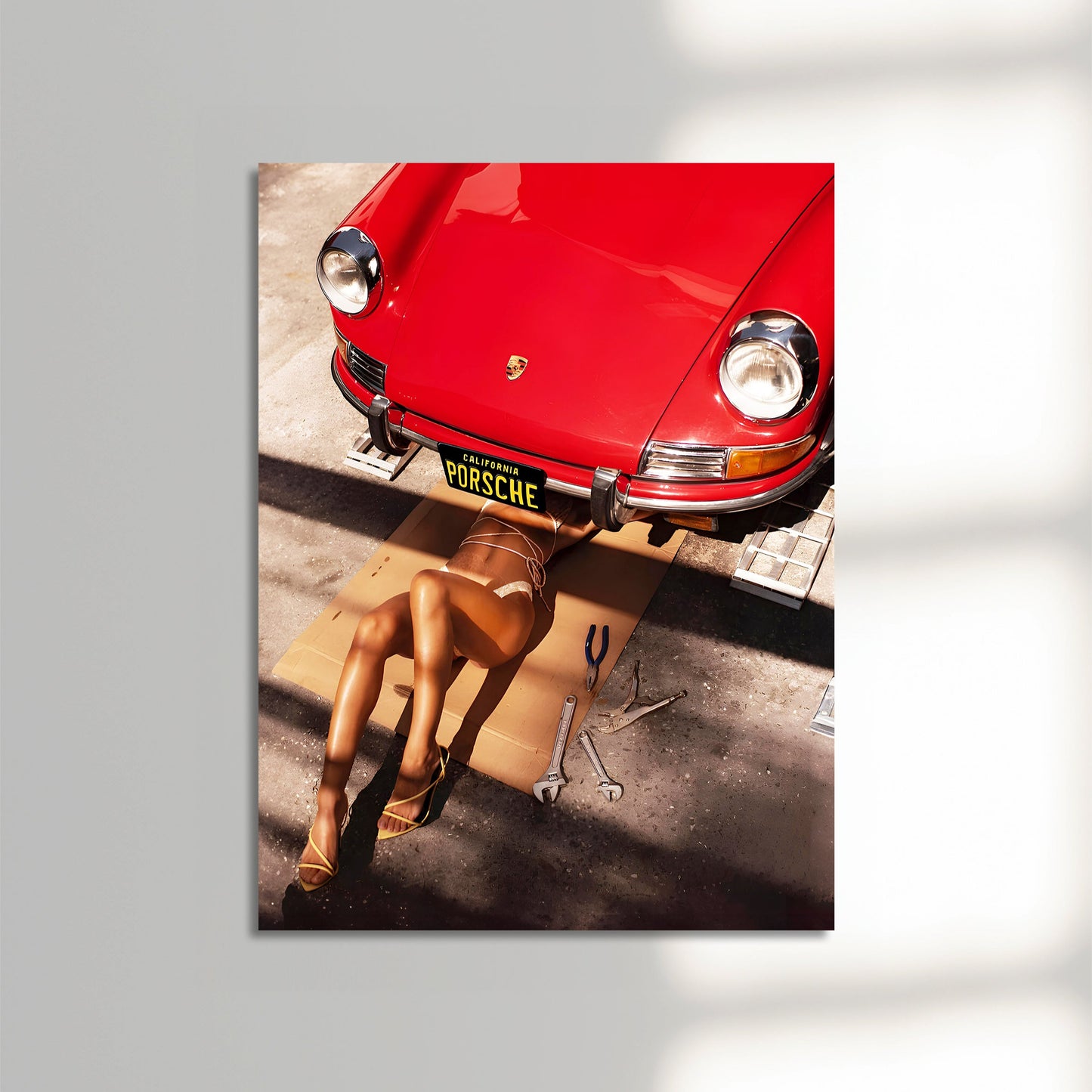 Red Porsche