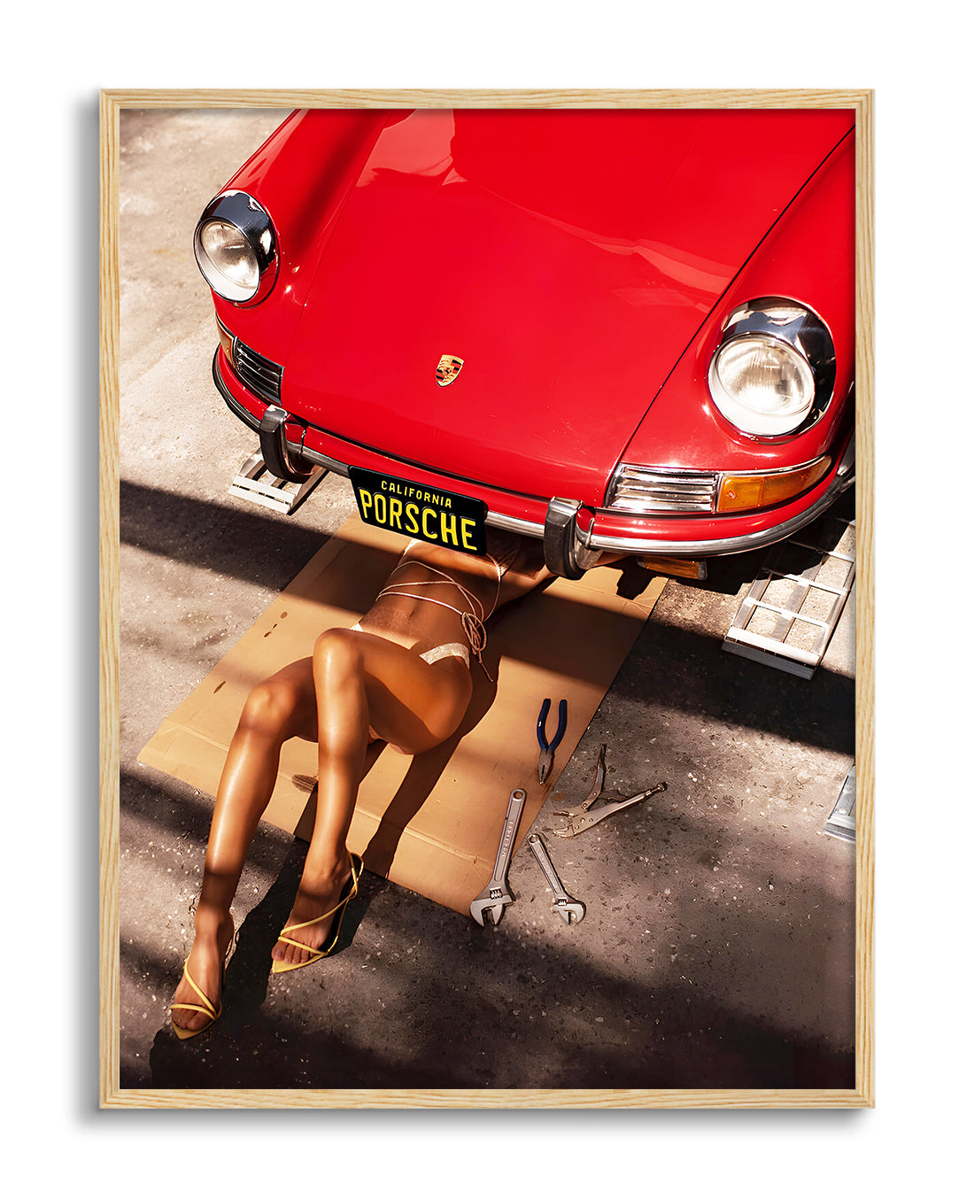 Red Porsche