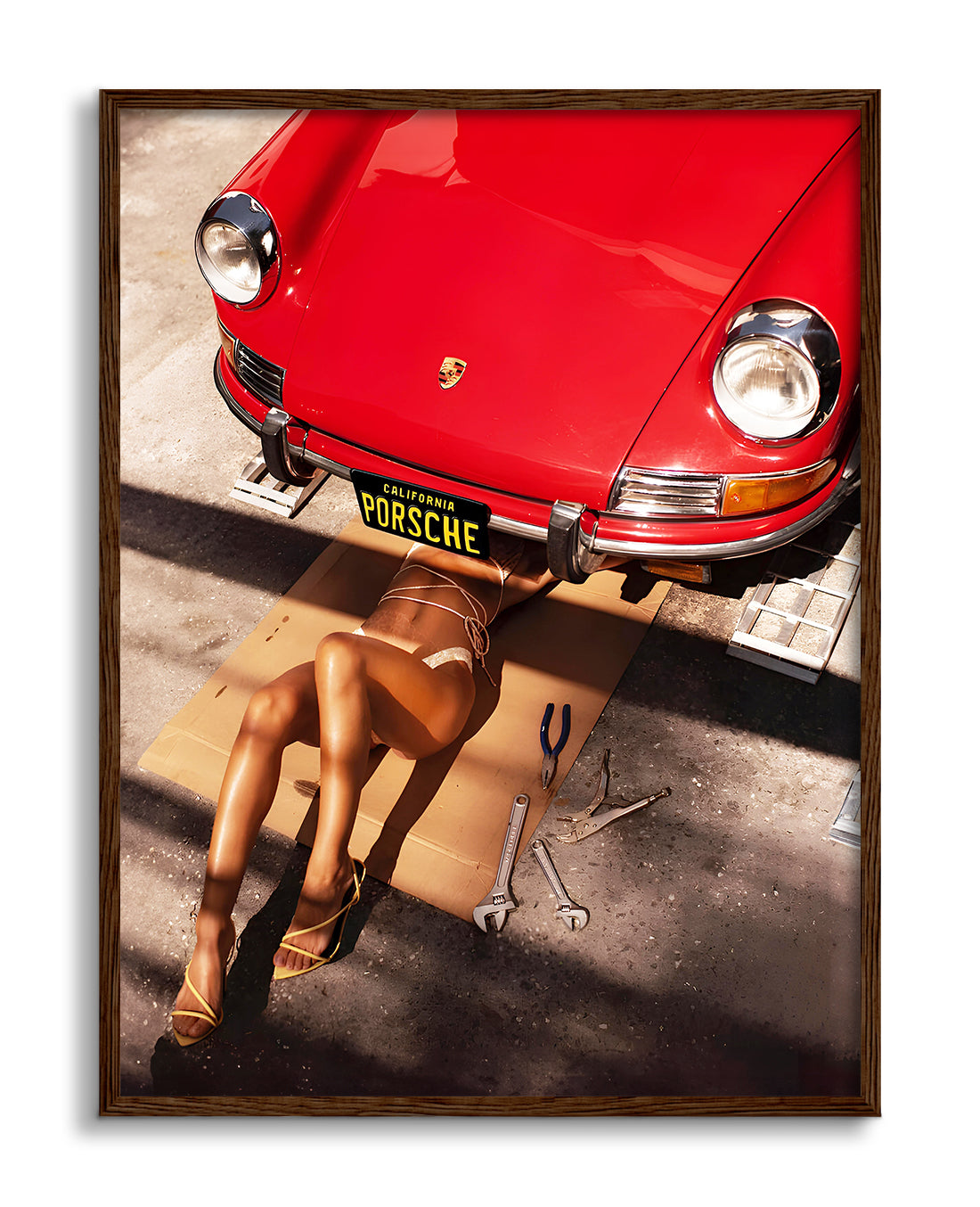 Red Porsche