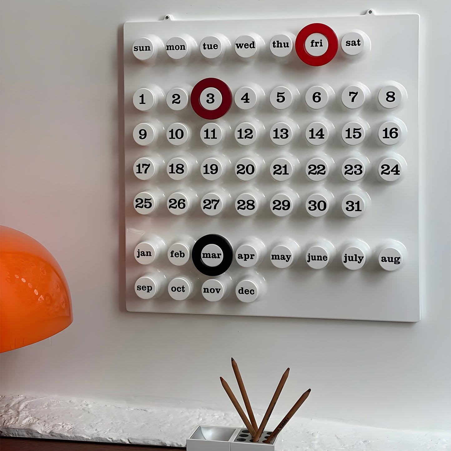 Ring Wall Calendar