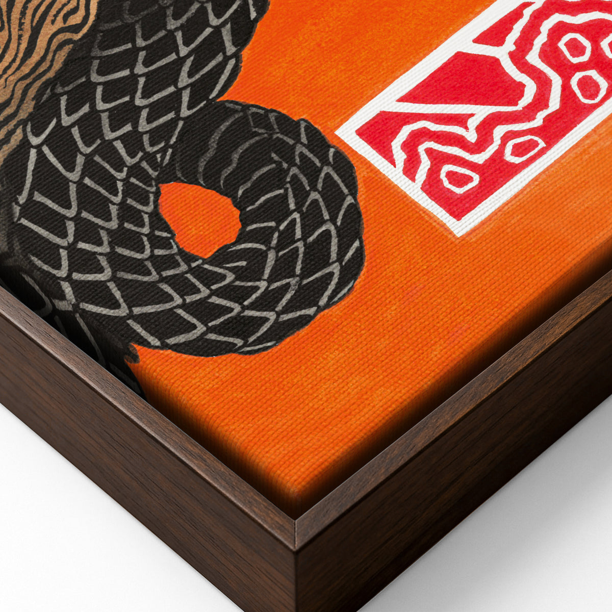 Snake tree canvas