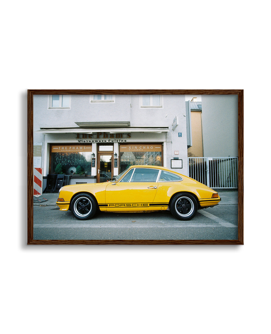 Yellow Porsche