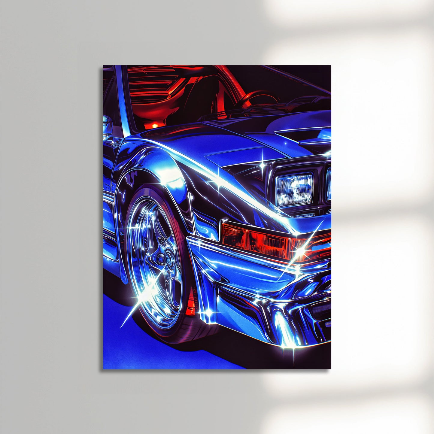 Chrome Ferrari