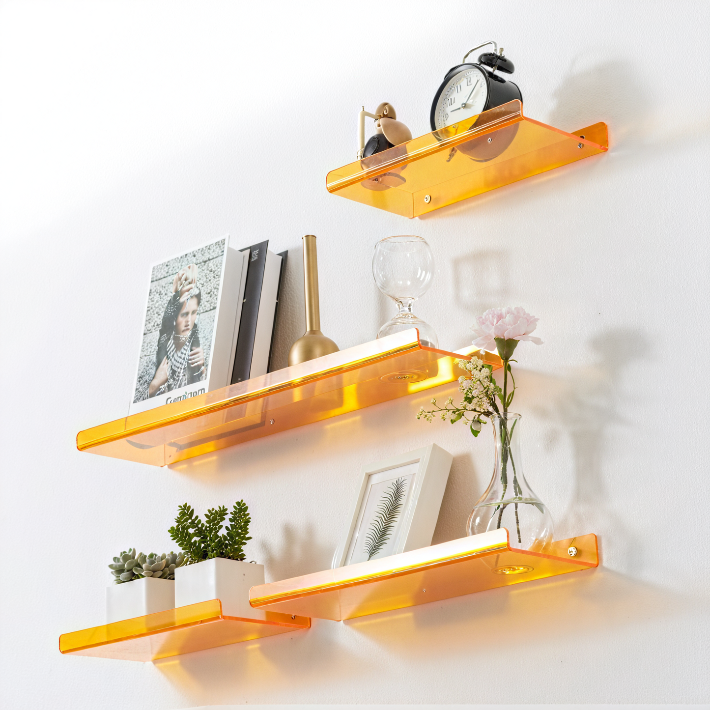 The Minimal Acrylic Shelf