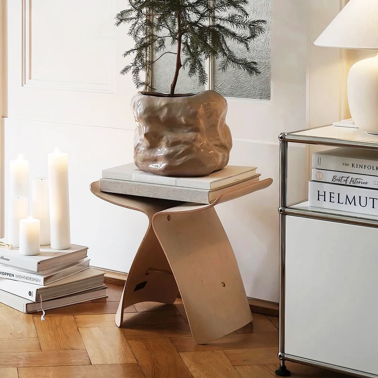 Sori Yanagi Butterfly Side Table / Stool