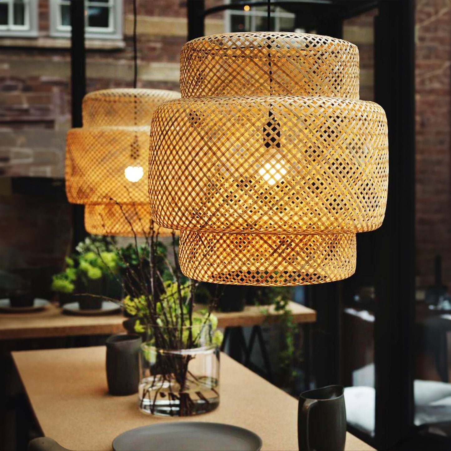 Chinese Weaving Lamp Shade