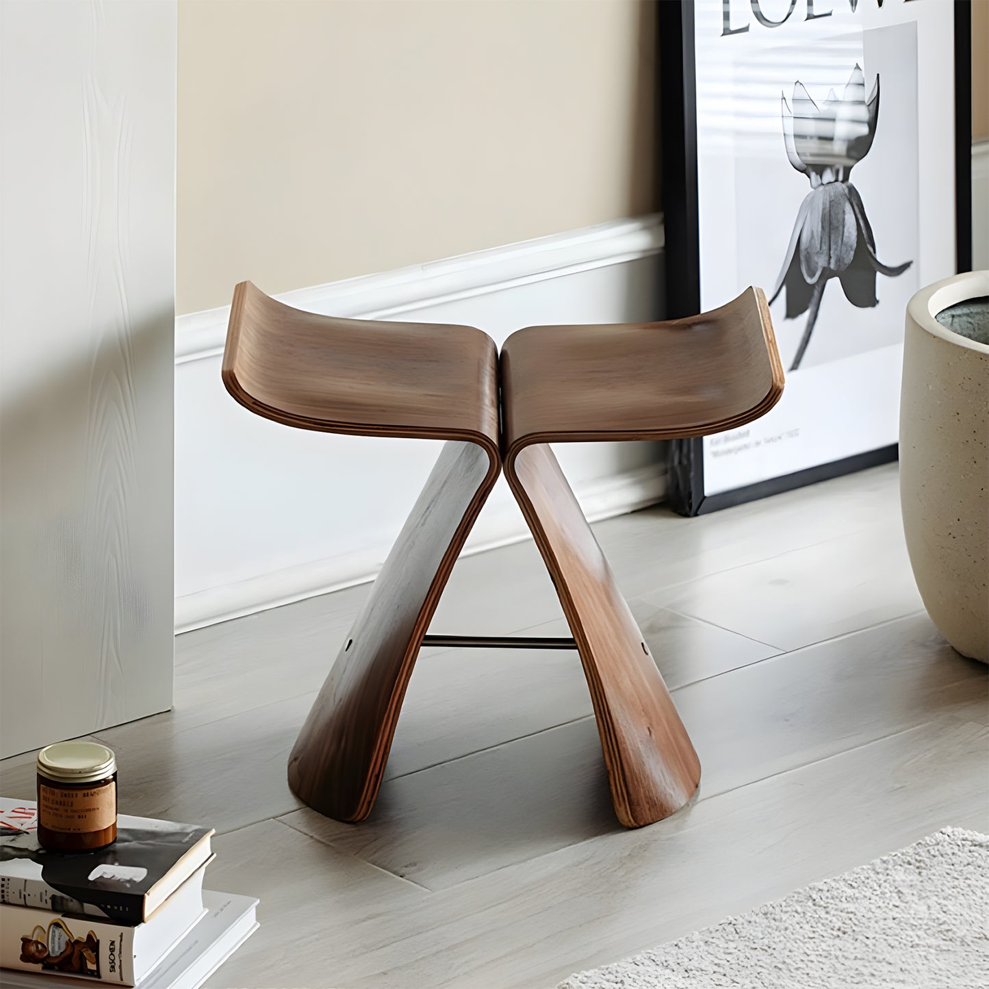 Sori Yanagi Butterfly Side Table / Stool