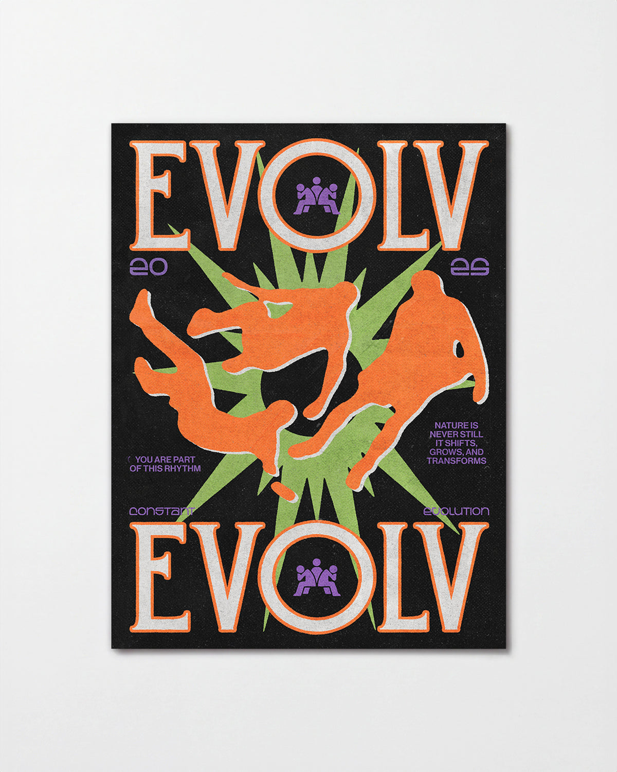 Evolve fantasy art print, unframed