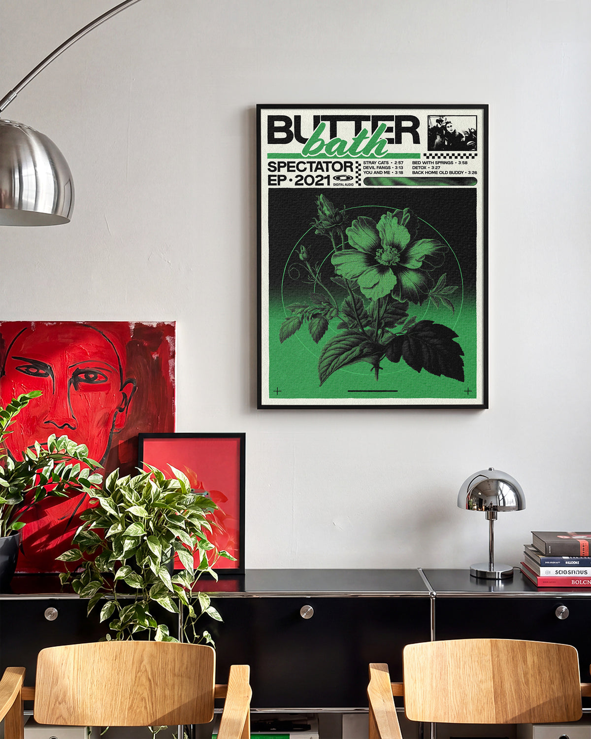 Butter Bath - room context black