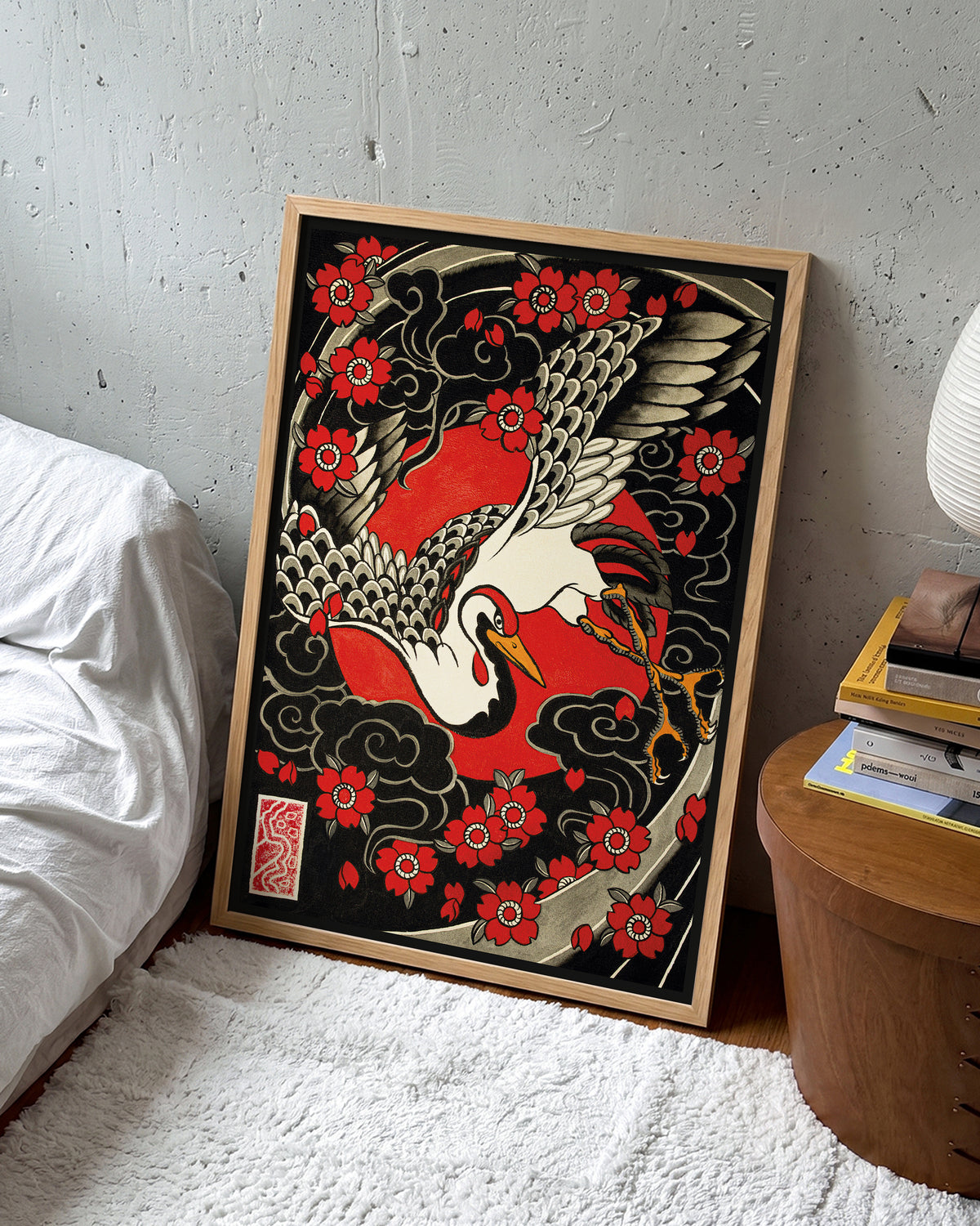 Tsuru & Sakur - room context oak