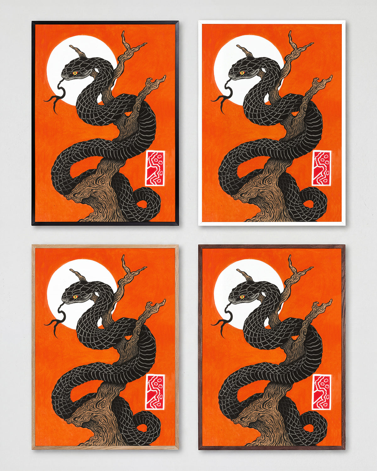 Snake tree - all frames