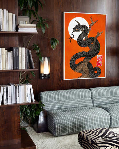 Snake tree - room context white
