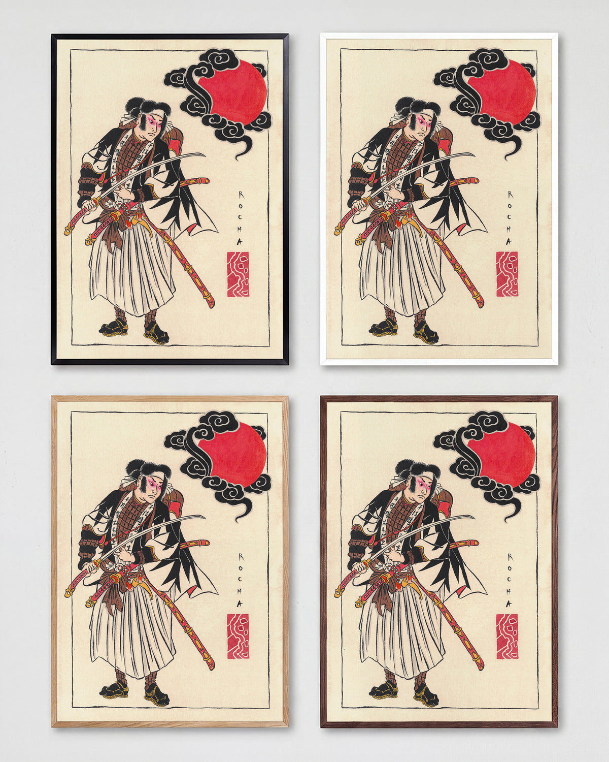 Samurai - all frames