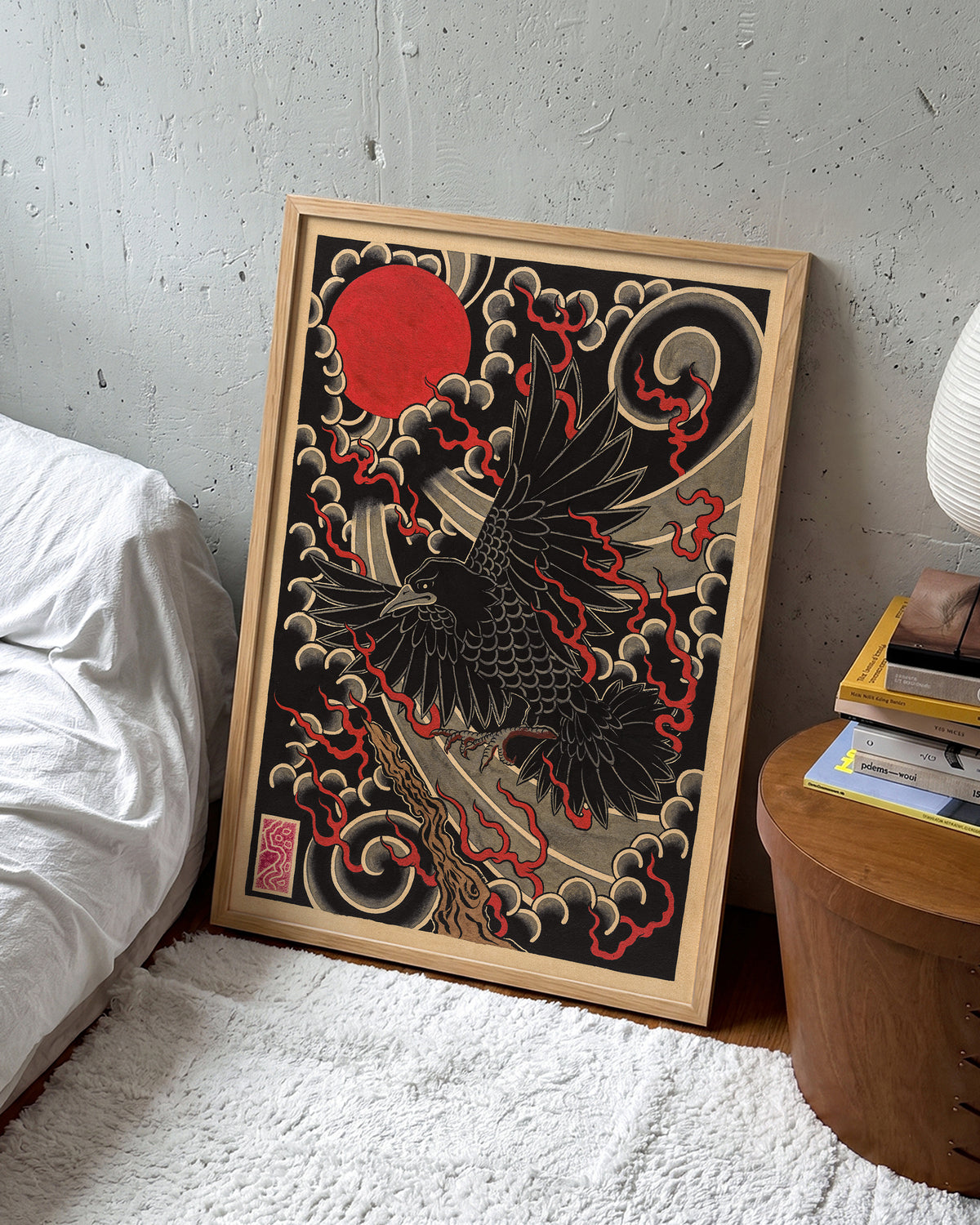 Black crow - room context oak