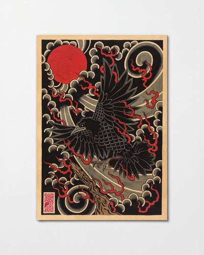 Black crow - unframed