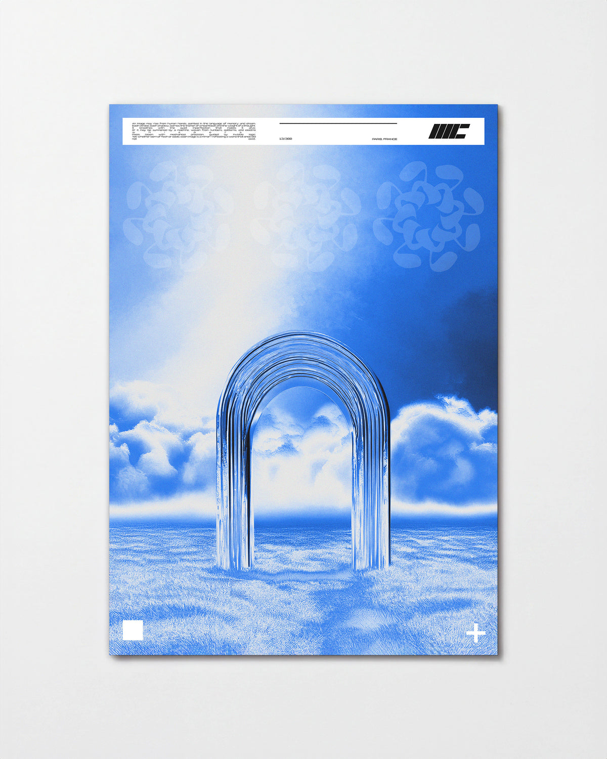 Door to Another World retro space art print, unframed