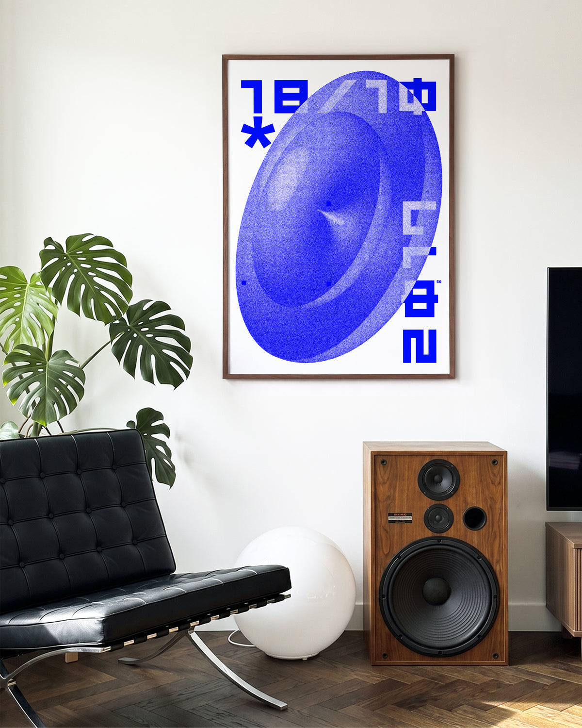 Echoes from Space - room context walnut