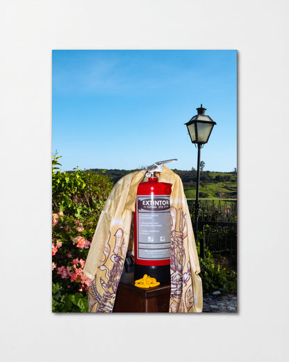 Fire photography art print, unframed