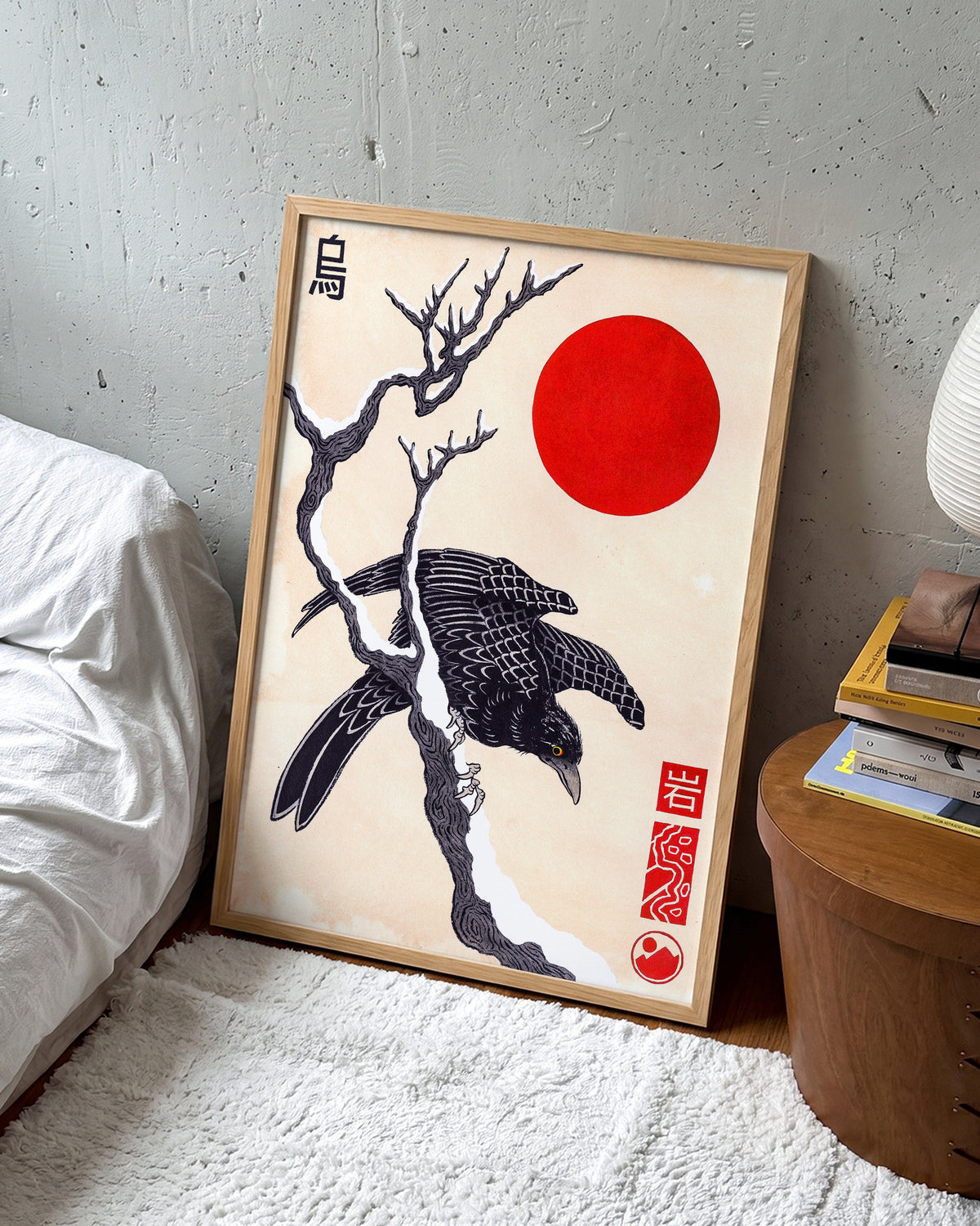 Crow & Snow - room context oak
