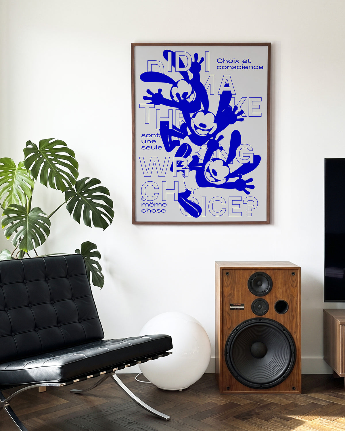 Choice - room context walnut