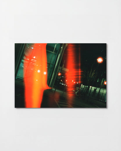 Ember moody night photography print, unframed