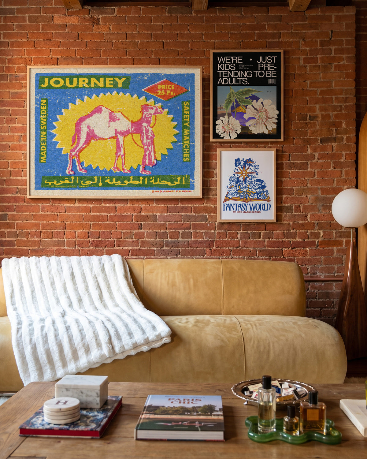Camel matches - room context oak