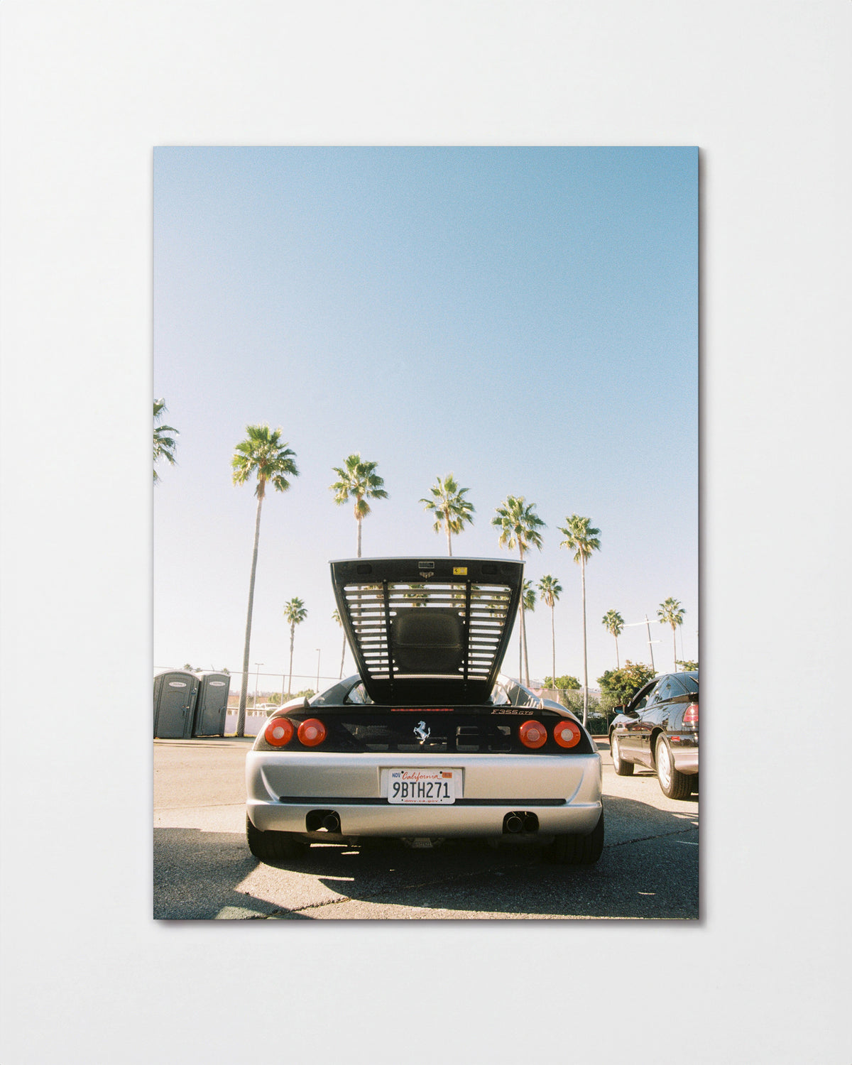 Ferrari LA Los Angeles car photography print, unframed