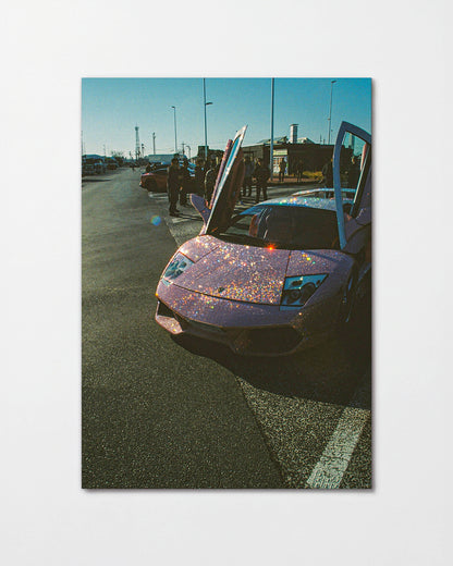 Lambo Daze Lamborghini car photography print, unframed