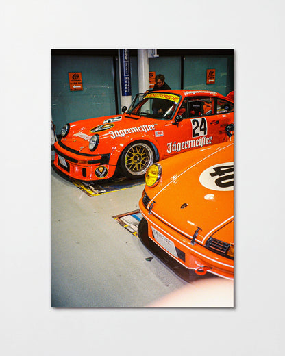 Anija retro motorsport photography print, unframed