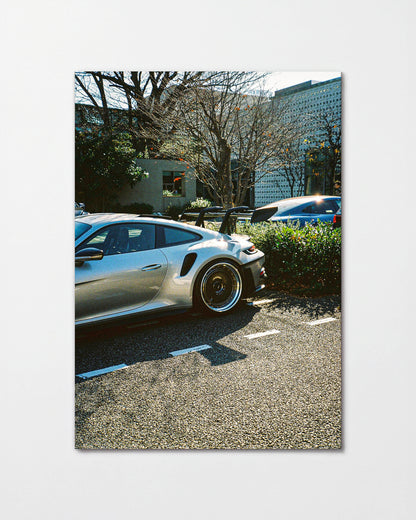 Andreezy 17 minimalist car photography print, unframed