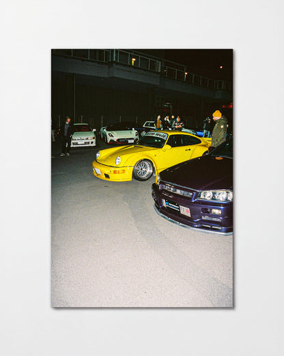 Andreezy 18 retro JDM car photography print, unframed