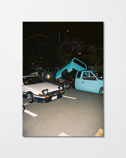 Andreezy 20 Japanese street car photography print, unframed