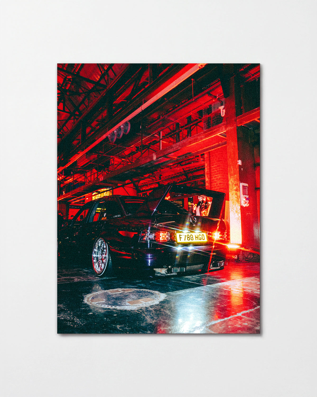 After Hours night car photography print, unframed