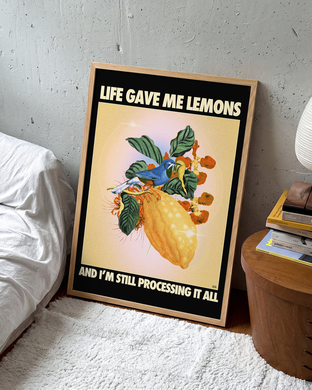 Lemons - room context oak
