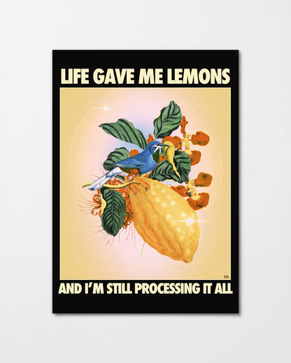 Lemons - unframed