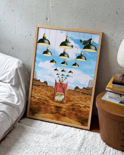 Lampscape - room context oak