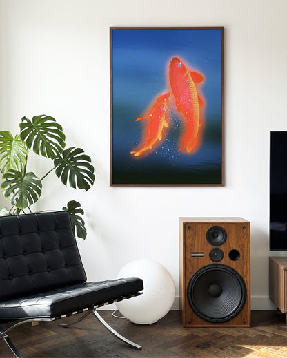 Koi - room context walnut