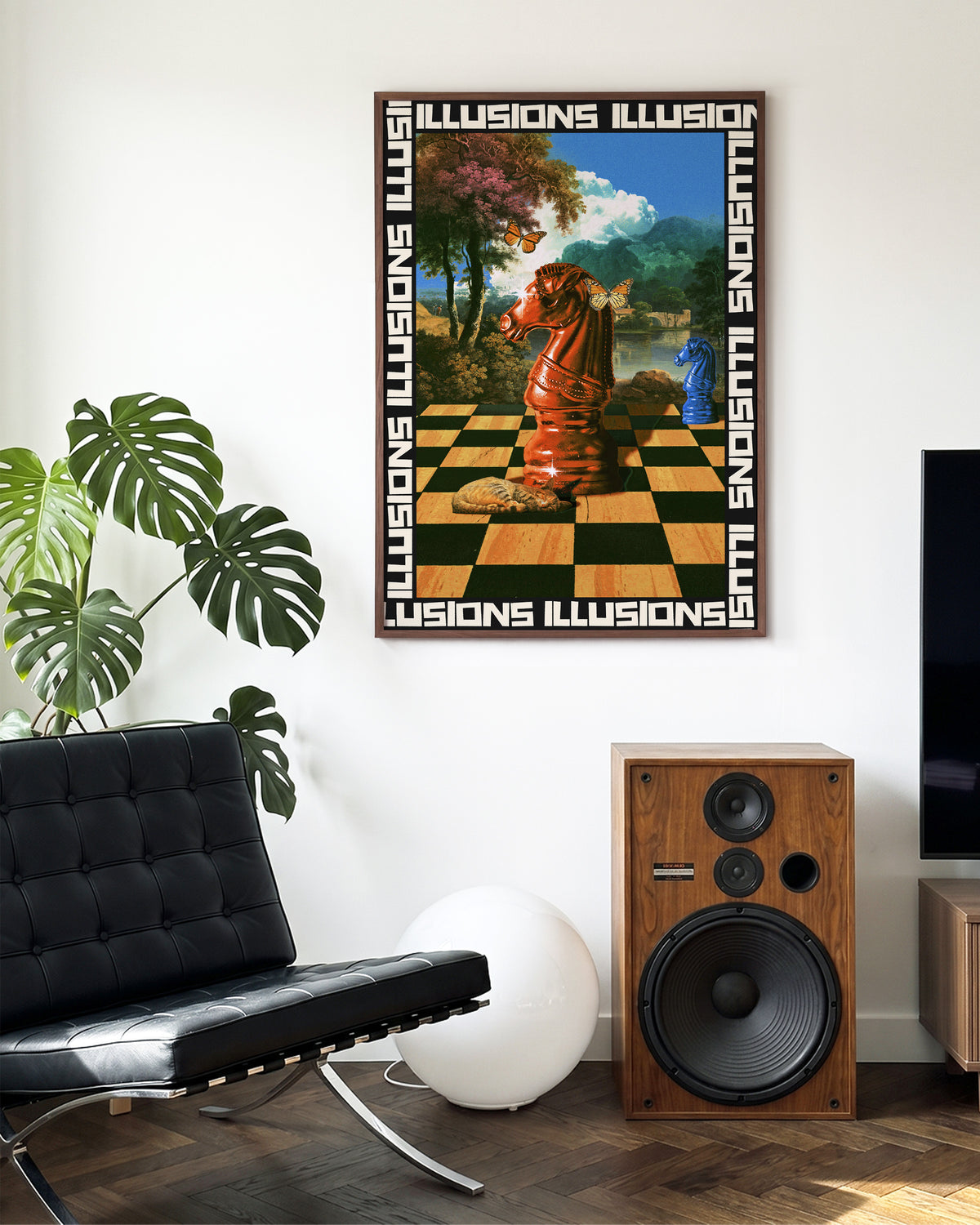 Chess - room context walnut