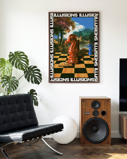 Chess - room context walnut