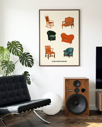 Chairs - room context walnut