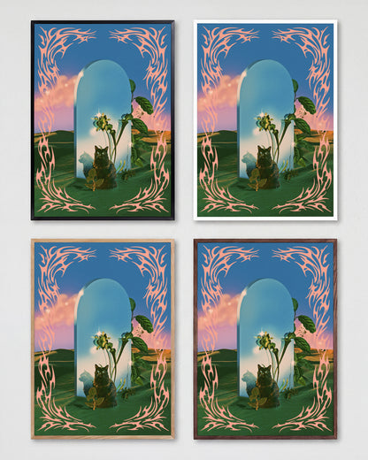 Cat Mirror - all frames