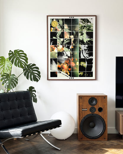 Let your colours bleed - room context walnut