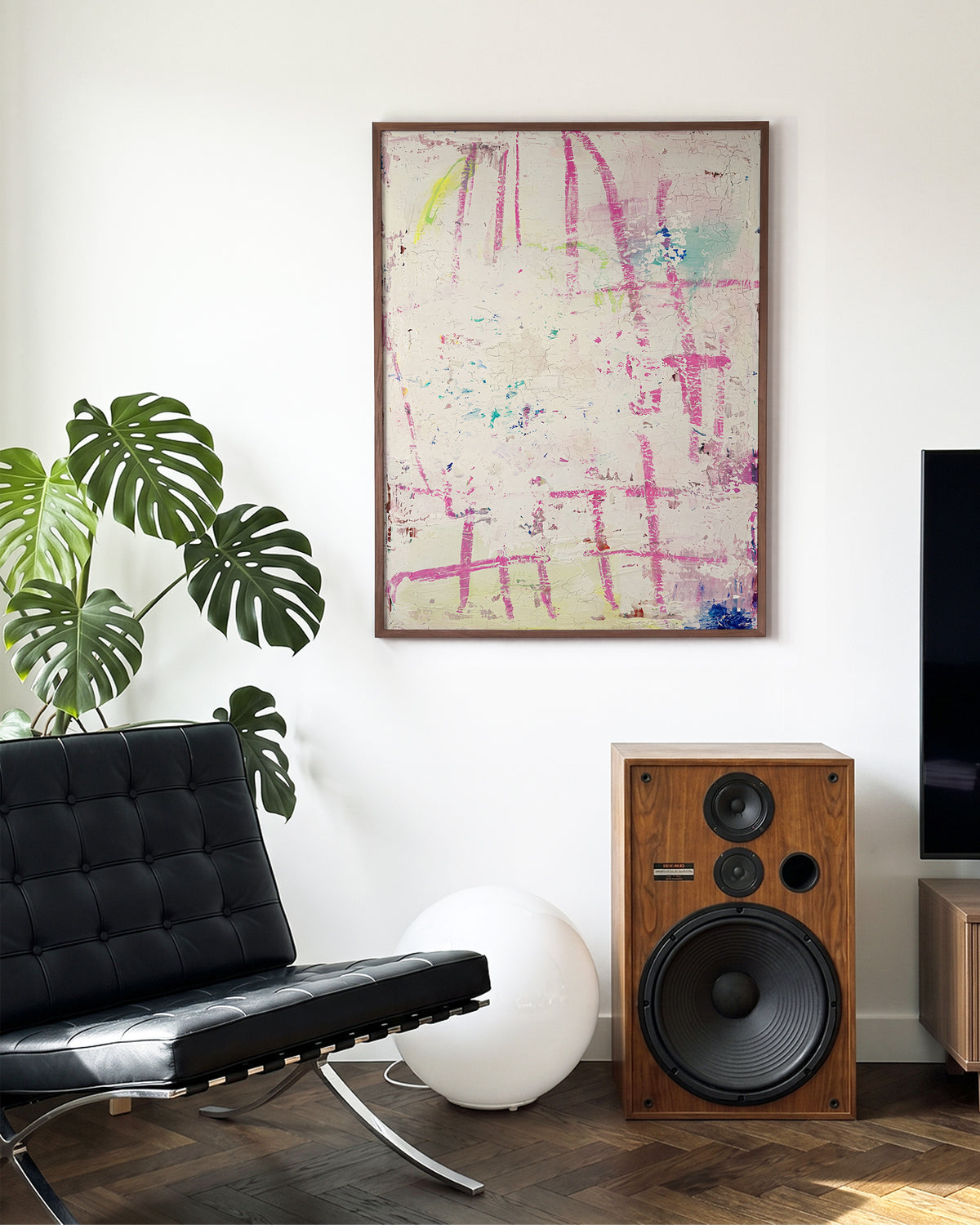 Lateral thinking - room context walnut