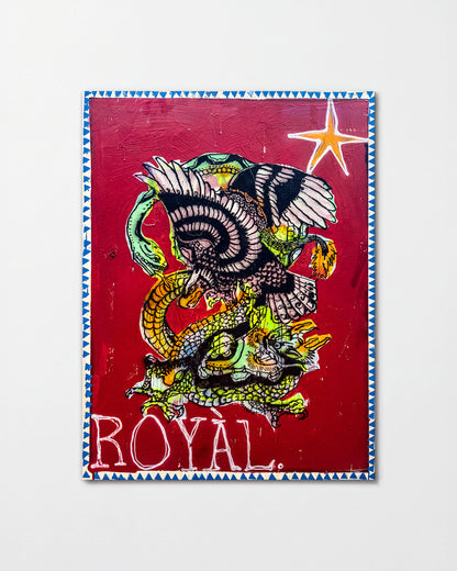 Battle Royal pop art comic print, unframed