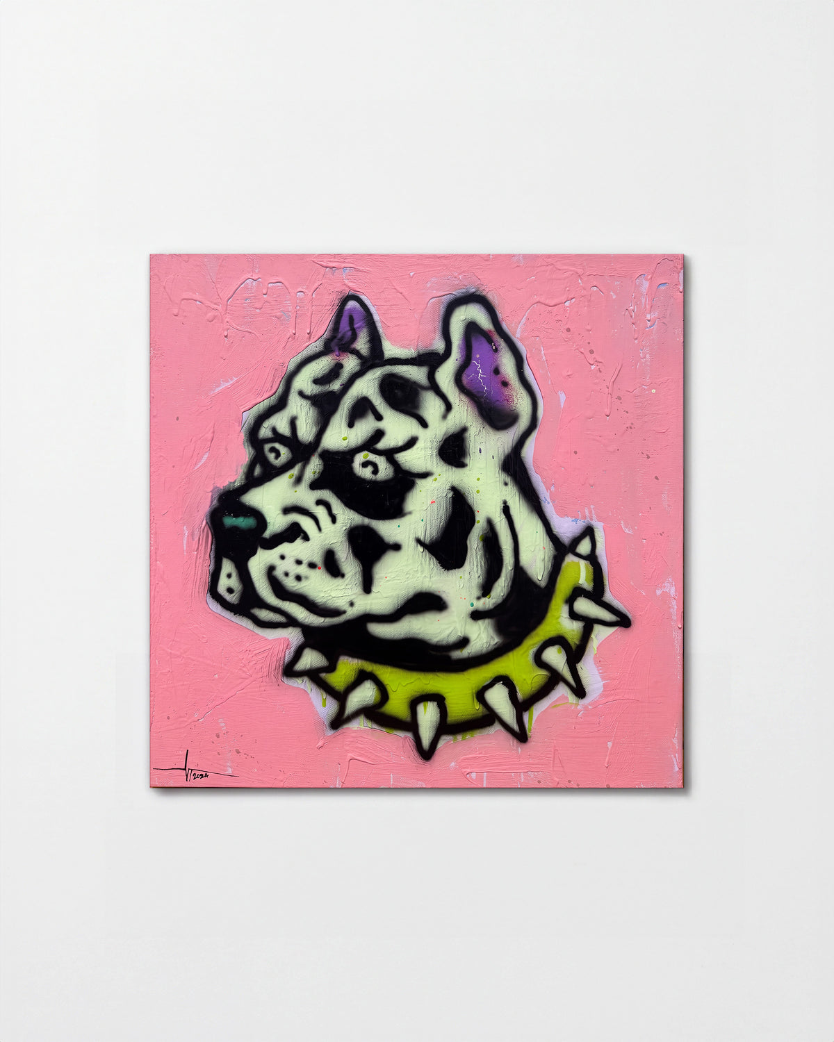 Bulldog Riot - unframed