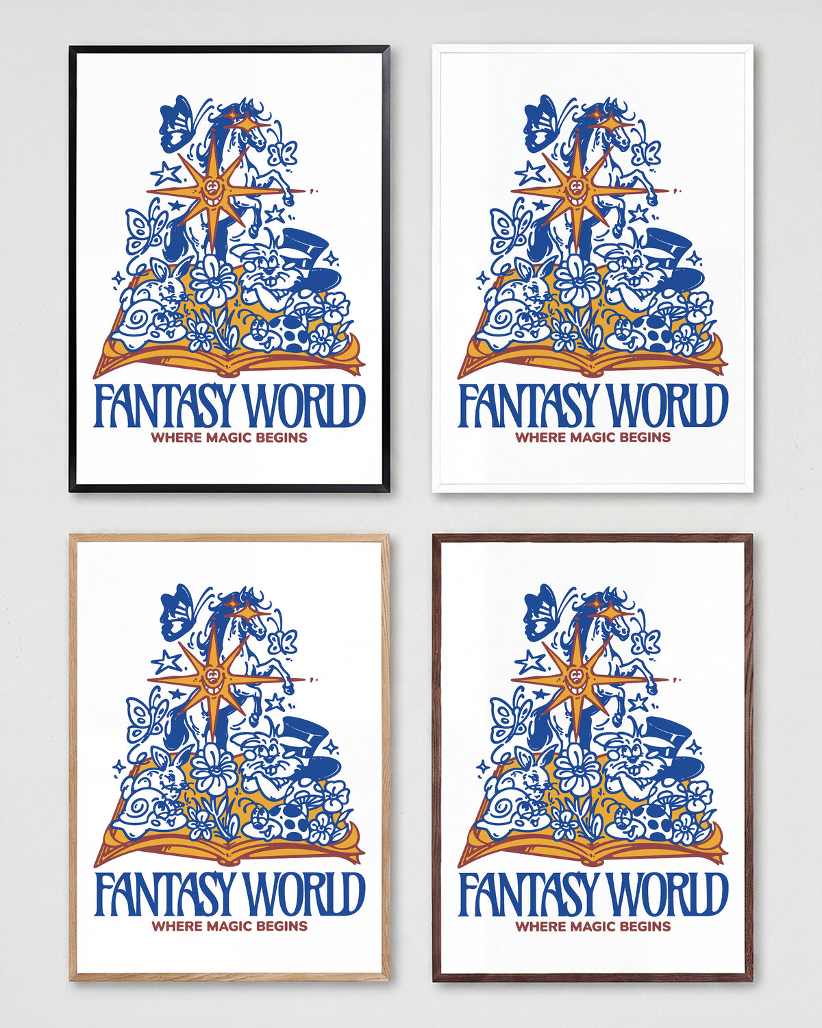 Fantasy World - all frames