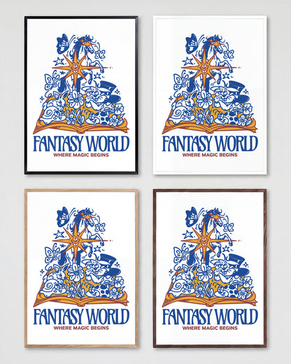 Fantasy World - all frames