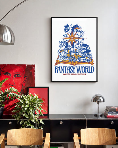 Fantasy World - room context black