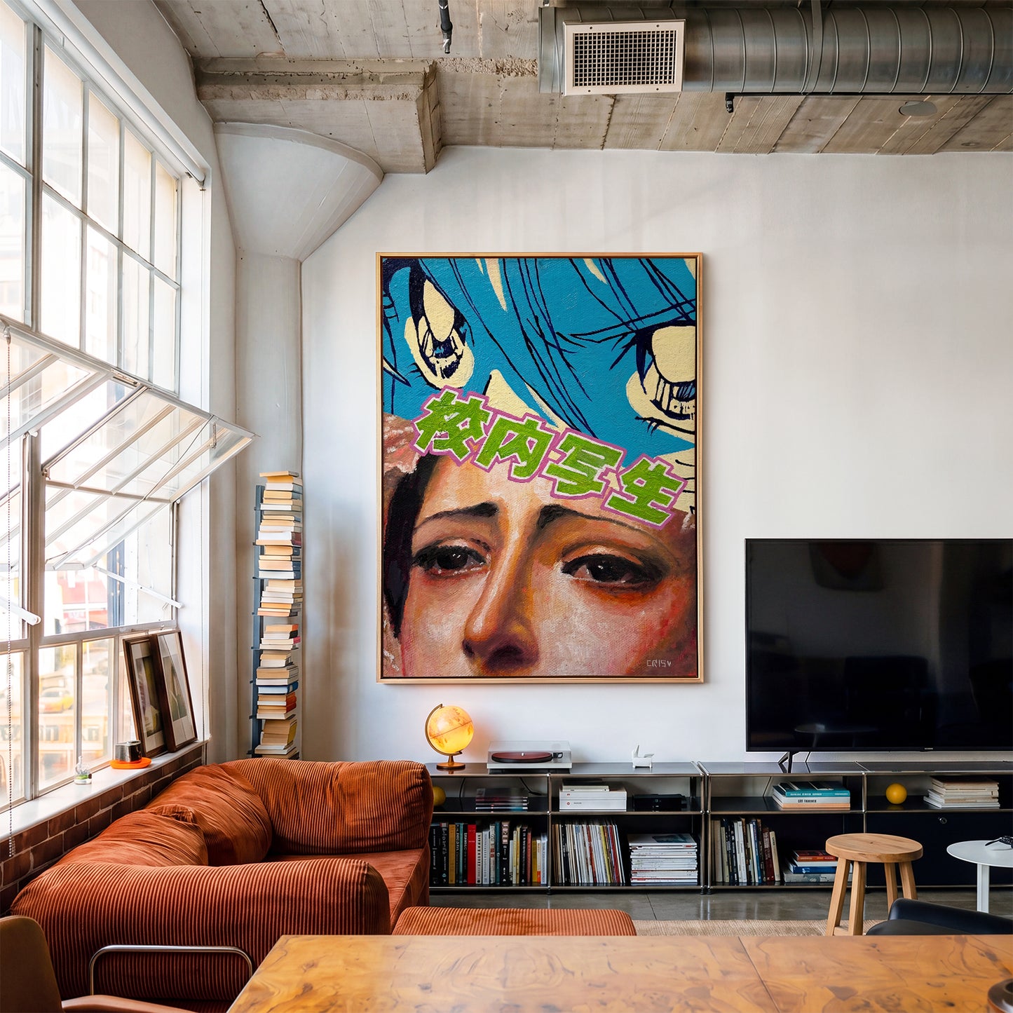 Ancient Encounter canvas
